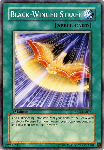 Black-Winged Strafe [TSHD-EN045] Common | Jomio and Rueliete's Cards and Comics