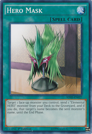Hero Mask [SDHS-EN027] Common | Jomio and Rueliete's Cards and Comics
