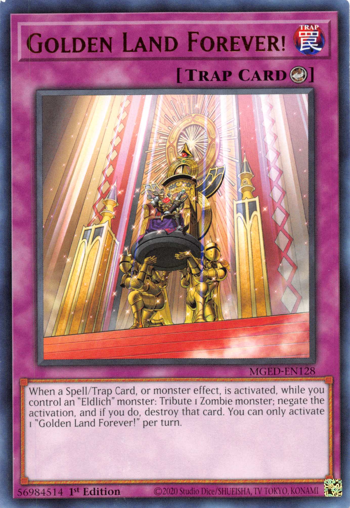 Golden Land Forever! [MGED-EN128] Rare | Jomio and Rueliete's Cards and Comics