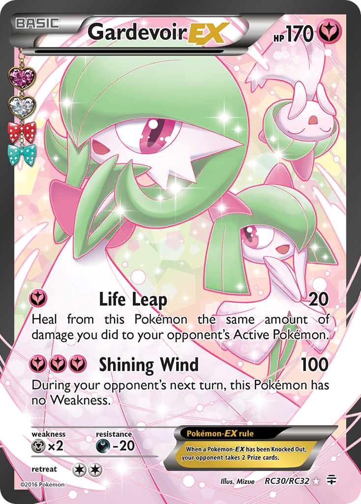 Gardevoir EX (RC30/RC32) [XY: Generations] | Jomio and Rueliete's Cards and Comics