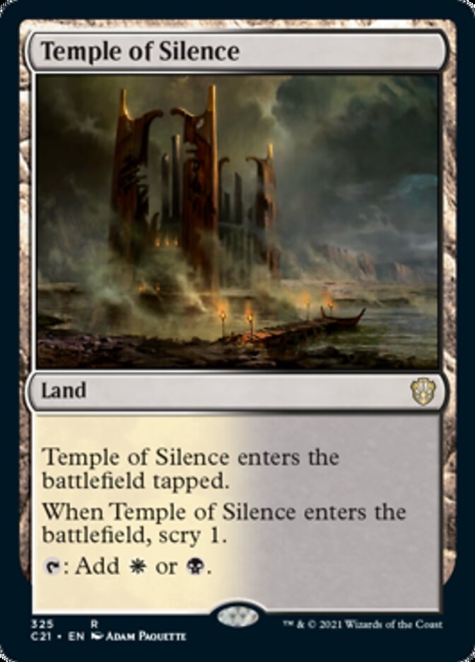 Temple of Silence [Commander 2021] | Jomio and Rueliete's Cards and Comics