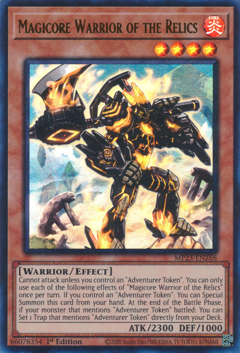 Magicore Warrior of the Relics [MP23-EN266] Ultra Rare | Jomio and Rueliete's Cards and Comics
