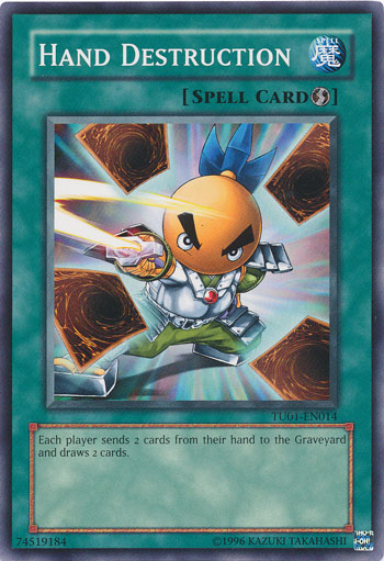 Hand Destruction [TU01-EN014] Common | Jomio and Rueliete's Cards and Comics