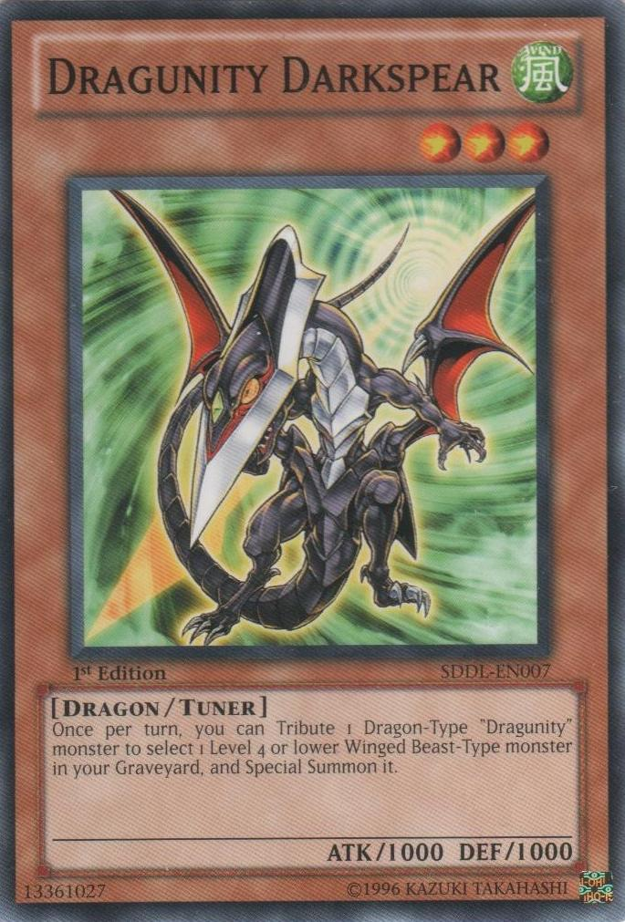 Dragunity Darkspear [SDDL-EN007] Common | Jomio and Rueliete's Cards and Comics