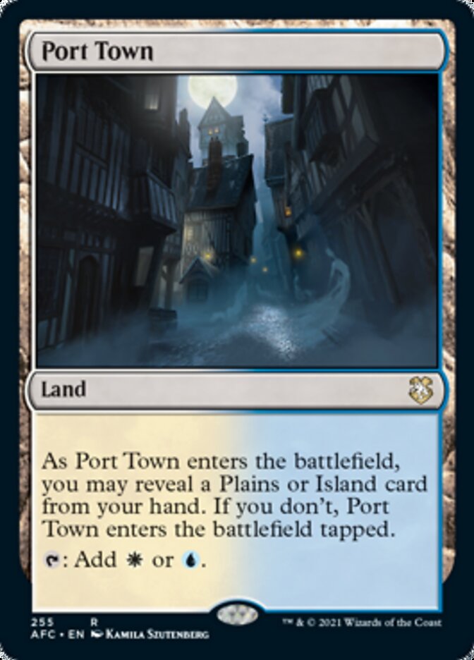 Port Town [Dungeons & Dragons: Adventures in the Forgotten Realms Commander] | Jomio and Rueliete's Cards and Comics