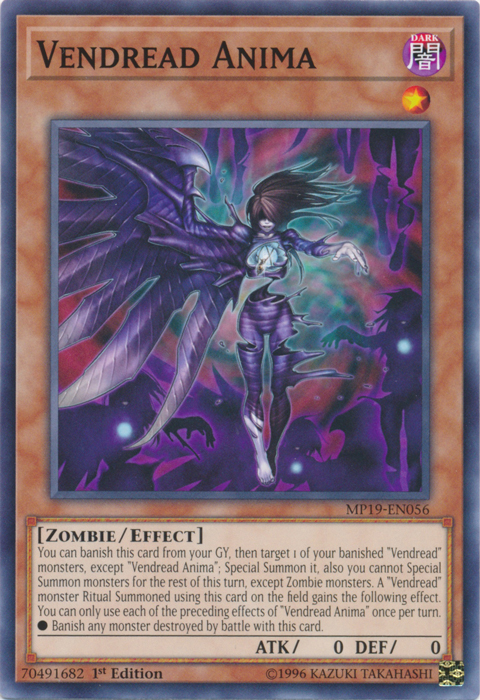 Vendread Anima [MP19-EN056] Common | Jomio and Rueliete's Cards and Comics