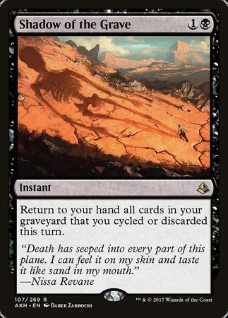 Shadow of the Grave [Amonkhet] | Jomio and Rueliete's Cards and Comics