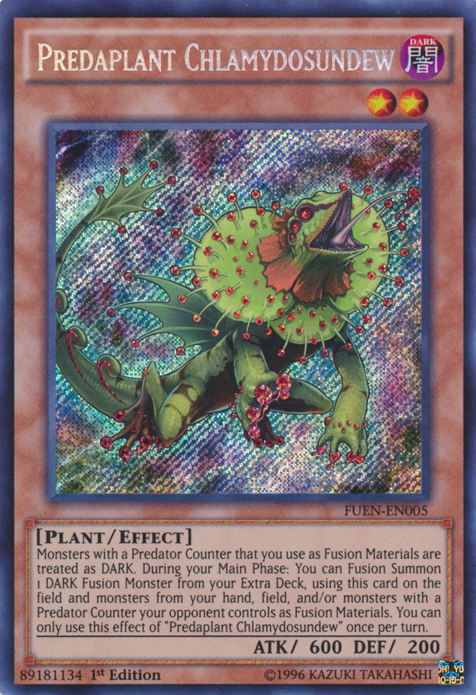 Predaplant Chlamydosundew [FUEN-EN005] Secret Rare | Jomio and Rueliete's Cards and Comics