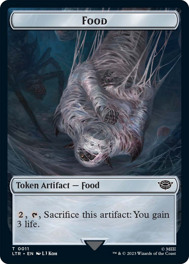 Food (11) // Smaug Double-Sided Token [The Lord of the Rings: Tales of Middle-Earth Tokens] | Jomio and Rueliete's Cards and Comics