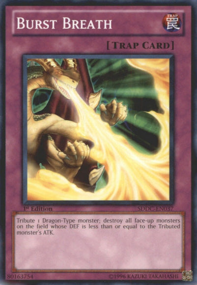 Burst Breath [SDDC-EN037] Common | Jomio and Rueliete's Cards and Comics