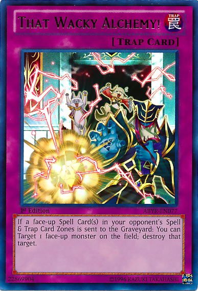 That Wacky Alchemy! [ABYR-EN077] Ultra Rare | Jomio and Rueliete's Cards and Comics