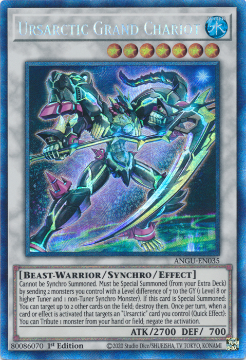 Ursarctic Grand Chariot (Collector's Rare) [ANGU-EN035] Collector's Rare | Jomio and Rueliete's Cards and Comics
