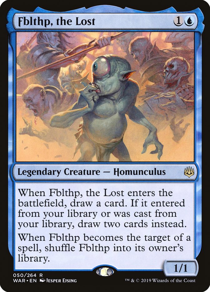 Fblthp, the Lost [War of the Spark] | Jomio and Rueliete's Cards and Comics