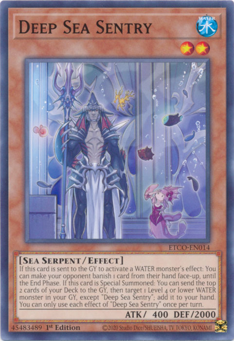 Deep Sea Sentry [ETCO-EN014] Common | Jomio and Rueliete's Cards and Comics