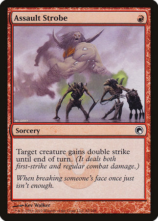 Assault Strobe [Scars of Mirrodin] | Jomio and Rueliete's Cards and Comics