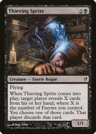 Thieving Sprite [Lorwyn] | Jomio and Rueliete's Cards and Comics