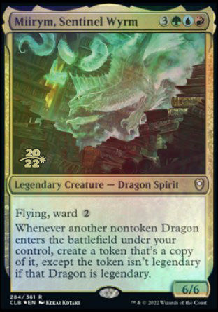 Miirym, Sentinel Wyrm [Commander Legends: Battle for Baldur's Gate Prerelease Promos] | Jomio and Rueliete's Cards and Comics
