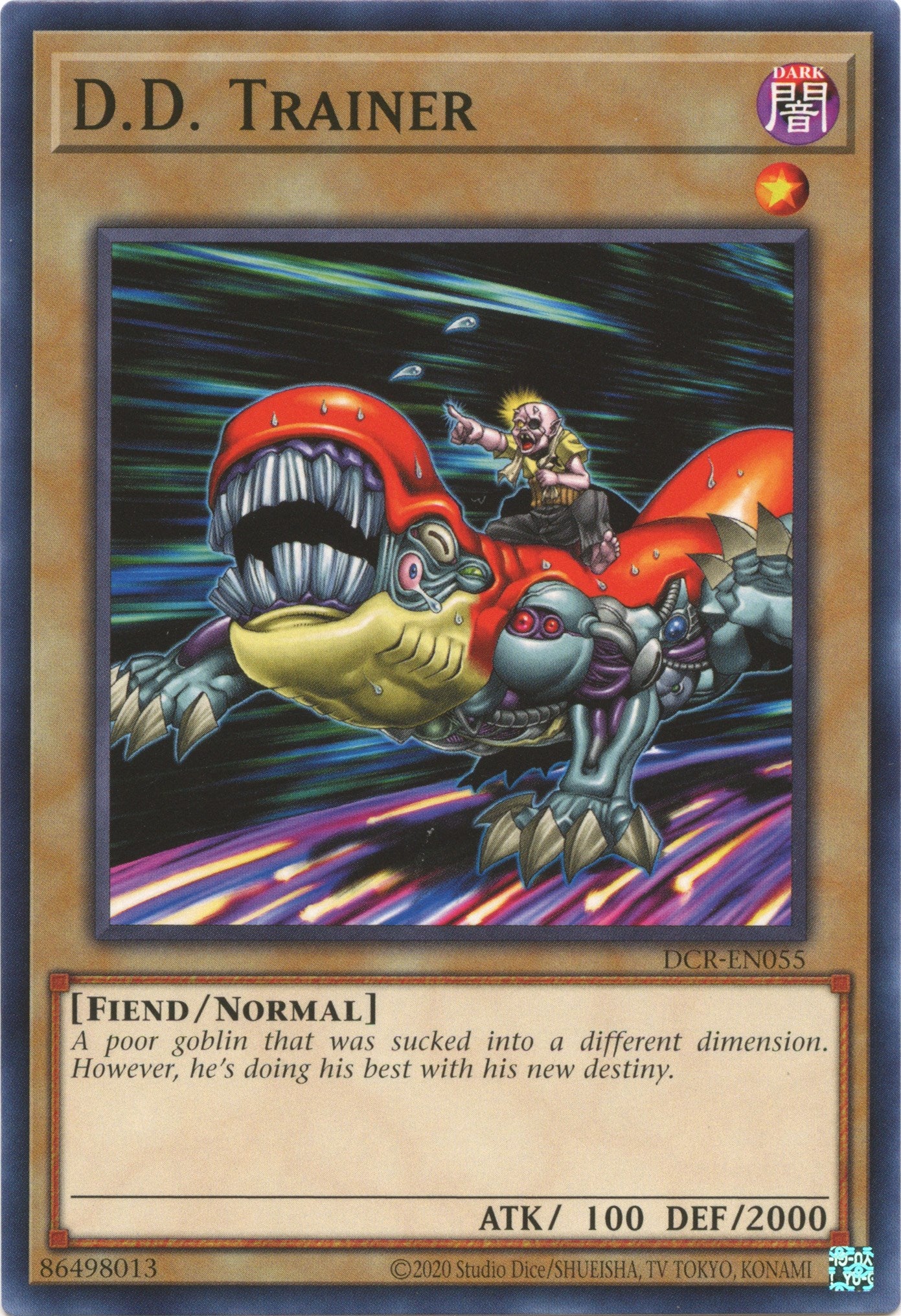 D.D. Trainer (25th Anniversary) [DCR-EN055] Common | Jomio and Rueliete's Cards and Comics
