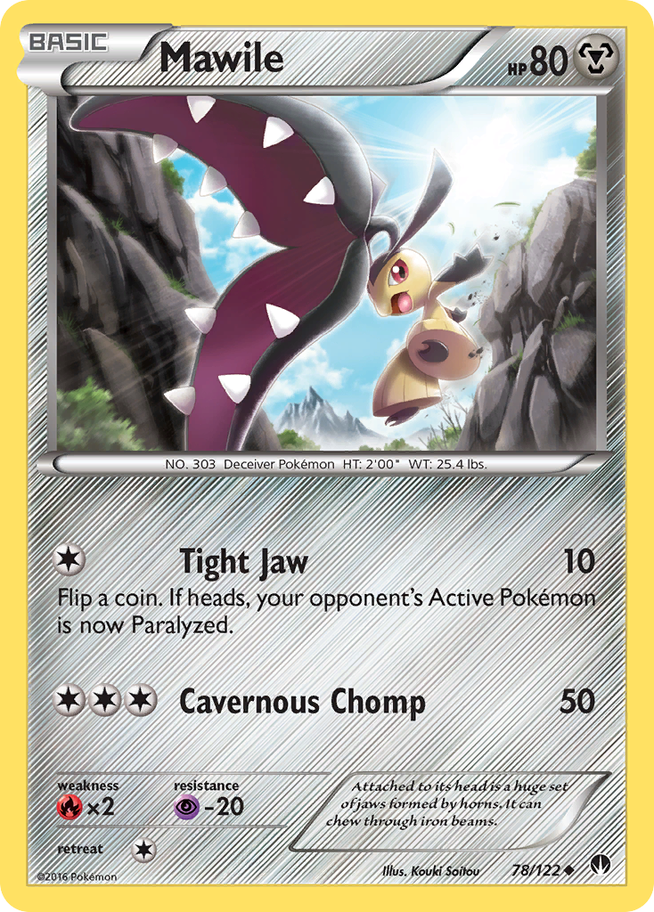 Mawile (78/122) [XY: BREAKpoint] | Jomio and Rueliete's Cards and Comics