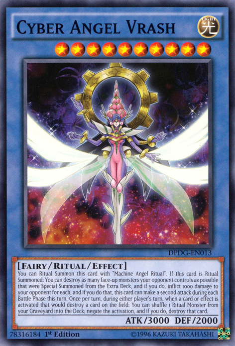 Cyber Angel Vrash [DPDG-EN013] Common | Jomio and Rueliete's Cards and Comics