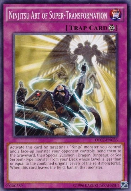 Ninjitsu Art of Super-Transformation [OP02-EN026] Common | Jomio and Rueliete's Cards and Comics