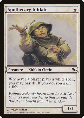 Apothecary Initiate [Shadowmoor] | Jomio and Rueliete's Cards and Comics