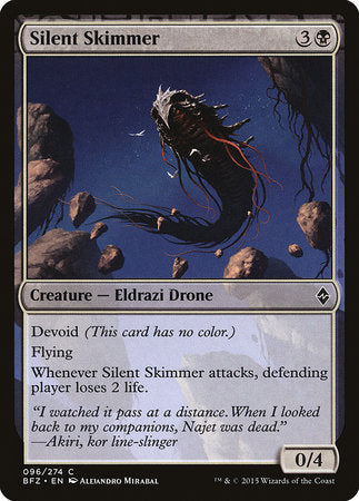 Silent Skimmer [Battle for Zendikar] | Jomio and Rueliete's Cards and Comics