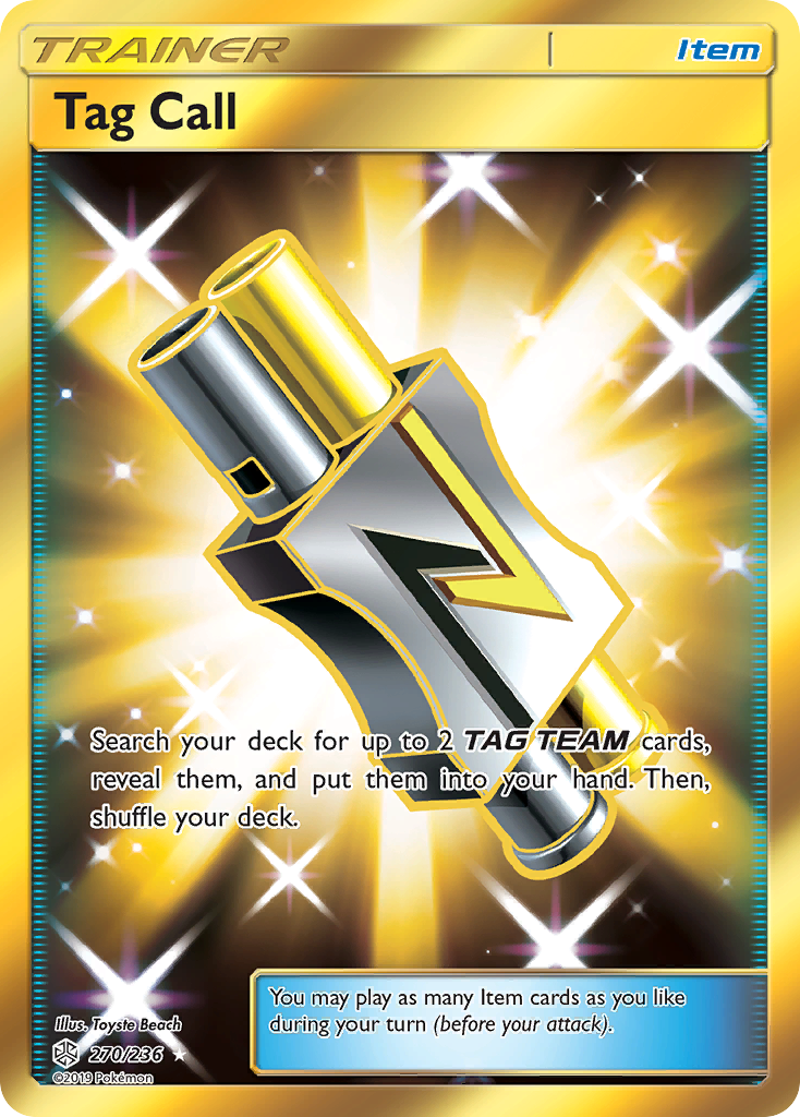 Tag Call (270/236) [Sun & Moon: Cosmic Eclipse] | Jomio and Rueliete's Cards and Comics