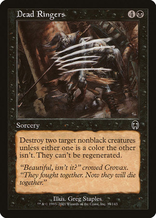 Dead Ringers [Apocalypse] | Jomio and Rueliete's Cards and Comics