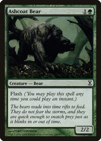 Ashcoat Bear [Time Spiral] | Jomio and Rueliete's Cards and Comics