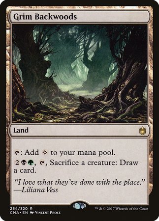 Grim Backwoods [Commander Anthology] | Jomio and Rueliete's Cards and Comics