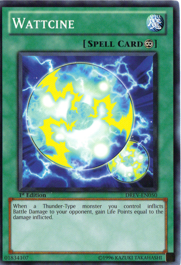 Wattcine [DREV-EN050] Common | Jomio and Rueliete's Cards and Comics