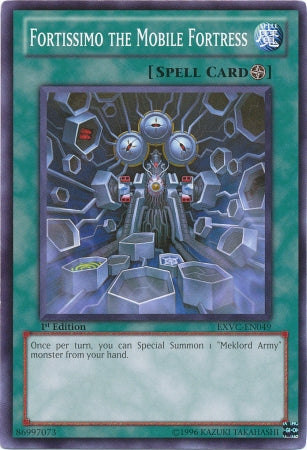 Fortissimo the Mobile Fortress [EXVC-EN049] Common | Jomio and Rueliete's Cards and Comics