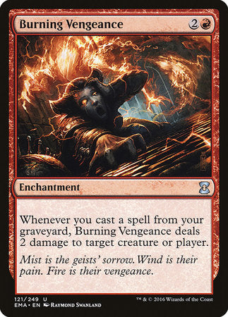 Burning Vengeance [Eternal Masters] | Jomio and Rueliete's Cards and Comics