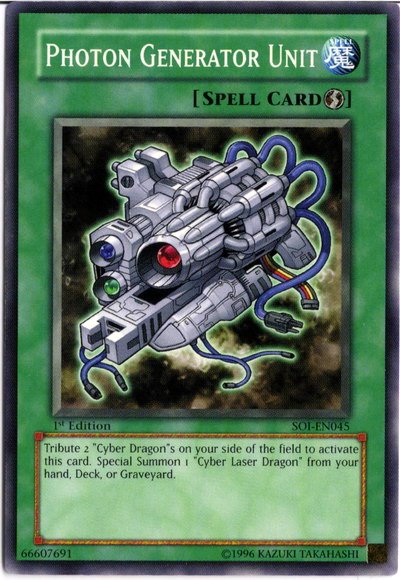 Photon Generator Unit [SOI-EN045] Common | Jomio and Rueliete's Cards and Comics