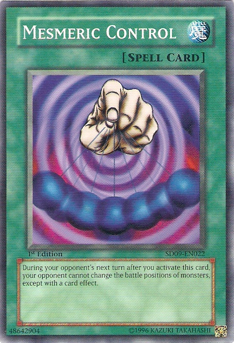 Mesmeric Control [SD09-EN022] Common | Jomio and Rueliete's Cards and Comics
