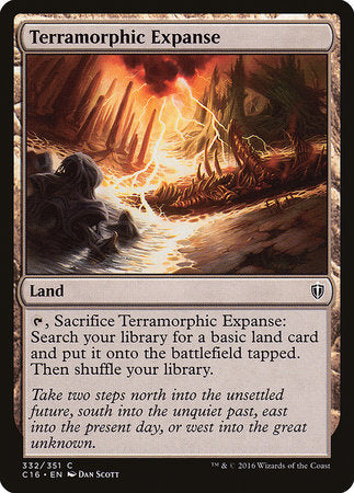Terramorphic Expanse [Commander 2016] | Jomio and Rueliete's Cards and Comics