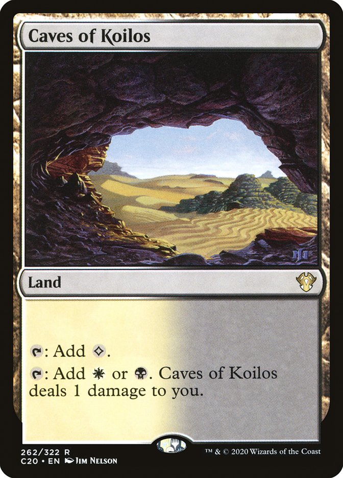 Caves of Koilos [Commander 2020] | Jomio and Rueliete's Cards and Comics