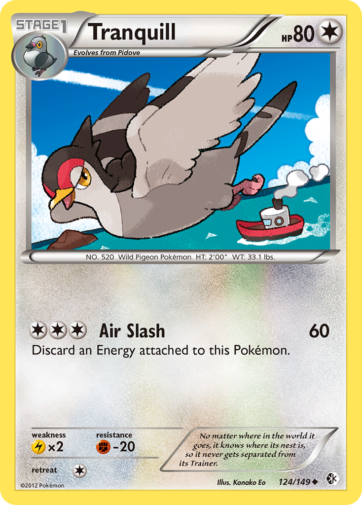 Tranquill (124/149) [Black & White: Boundaries Crossed] | Jomio and Rueliete's Cards and Comics