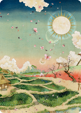 Plains 1 Art Card [Kamigawa: Neon Dynasty Art Series] | Jomio and Rueliete's Cards and Comics