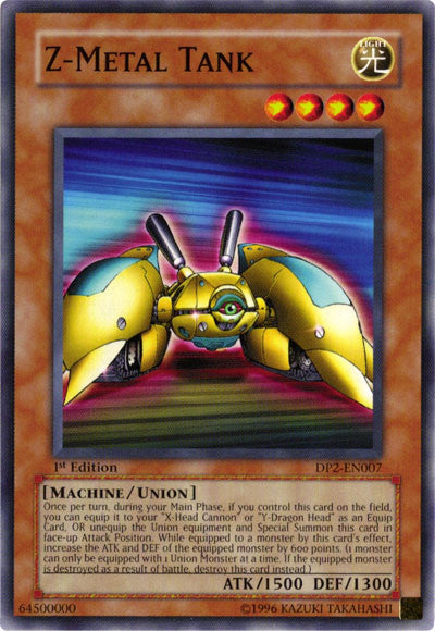 Z-Metal Tank [DP2-EN007] Common | Jomio and Rueliete's Cards and Comics