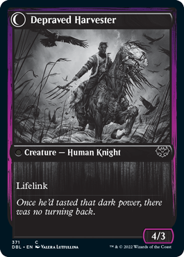 Desperate Farmer // Depraved Harvester [Innistrad: Double Feature] | Jomio and Rueliete's Cards and Comics