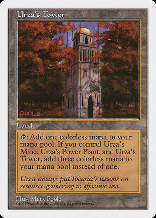 Urza's Tower [Fifth Edition] | Jomio and Rueliete's Cards and Comics