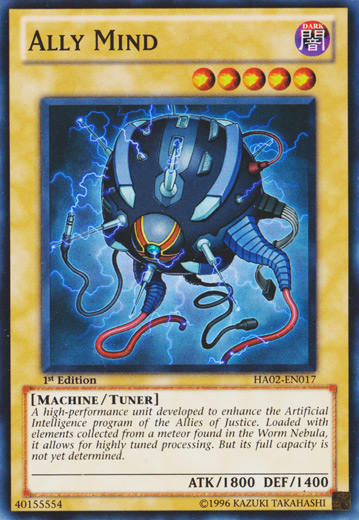 Ally Mind [HA02-EN017] Super Rare | Jomio and Rueliete's Cards and Comics