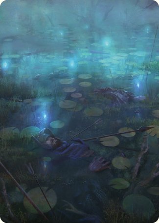 The Dead Marshes Art Card [The Lord of the Rings: Tales of Middle-earth Art Series] | Jomio and Rueliete's Cards and Comics