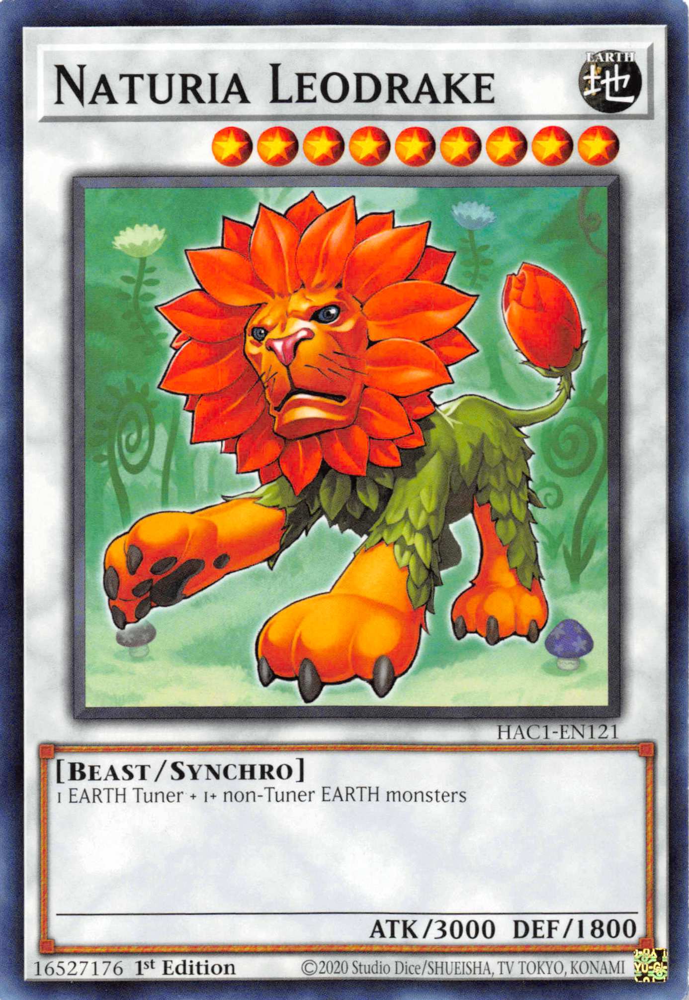 Naturia Leodrake [HAC1-EN121] Common | Jomio and Rueliete's Cards and Comics
