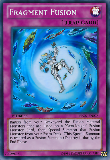 Fragment Fusion [HA07-EN028] Super Rare | Jomio and Rueliete's Cards and Comics