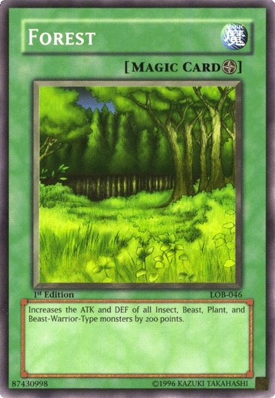 Forest [LOB-046] Common | Jomio and Rueliete's Cards and Comics