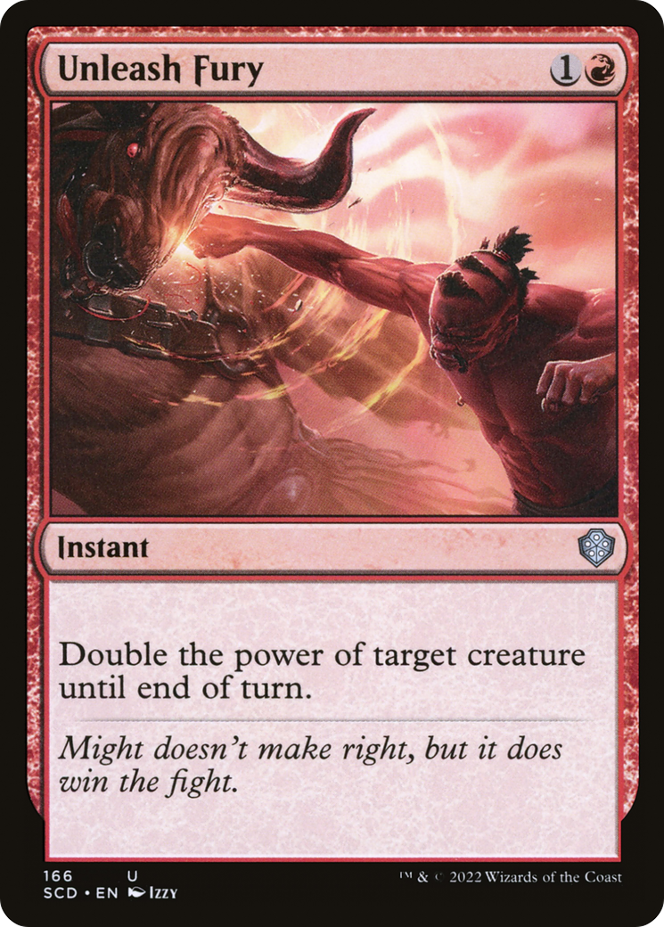 Unleash Fury [Starter Commander Decks] | Jomio and Rueliete's Cards and Comics