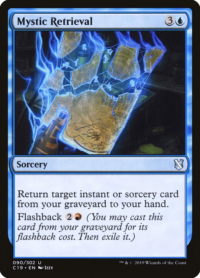 Mystic Retrieval [Commander 2019] | Jomio and Rueliete's Cards and Comics